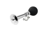 Legami Bike Loud Air Horn Bicycle Handlebar Safety Sound Squeeze Alarm Silver