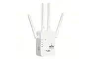Fast WiFi Extender, Long Range Internet Repeater Up to 5000 sq.ft Coverage and 45+ Device, 300Mbps Wireless Signal Booster with Ethernet Port for Home/Outdoor(White)