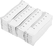 HOUDERCO Stylish Paper Tape Ruler 1m Long Double Sided Measure Tape for Body and Wound