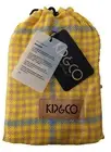 Kip&Co Linen Lemon Hounding Euro Size Pillowcase Cover NWT