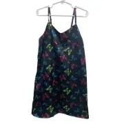 NWT New Art Class Girls Small (6/6x) Neon Butterfly Thin Strap Dress