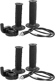 2X, 22mm Twist Throttle Hand Grip & Cable for ATV Quad Pit Dirt Bike 50 to 190 Cc