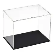 Acrylic Clear Display Case Box Dustproof Protection Showcase 30x20x25cm