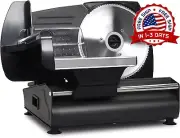 Rebanadora Electrica De Jamon Y Queso Casera Verduras Comercial 7.5 Pulgadas
