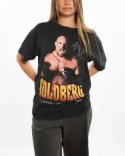 Vintage 1998 WCW Goldberg Wrestling Tee M