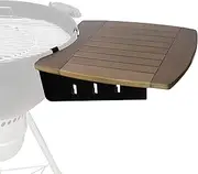 OLIGAI Grill Table for Weber Kettle Grill,Bamboo Charcoal Grill Table Shelf for 22 in Weber Mast Touch Grill,Upgrade Grill Side Table for 22" Weber Kettle Grill,Weber Master Touch Grill Accessories