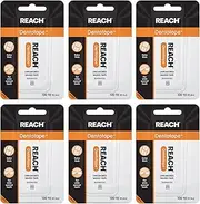 Reach Dentotape Waxed Floss, Unflavored, 100 Yd (Pack of 6)