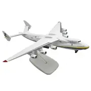 Metal Alloy Antonov An-225 Mriya Airplane Model 1/400 Scale Replica Model Airplane Toy for Collection As Shown