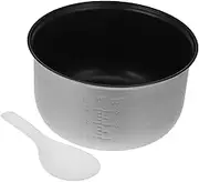 Non Stick Rice Cooker Inner Pot Electric Cooker Liner Container for Soup Cakes with Excellent Heat Transfer Replacement for Your Rice Cooker