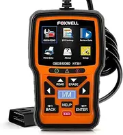 FOXWELL NT301 OBD2 Scanner Live Data Professional Mechanic OBDII Car Diagnostic Scanner Code Reader Scanner for Car Check Engine Light