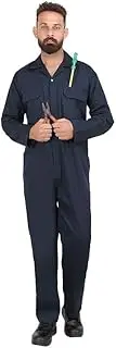 [GENERIC] RK_ENTERPRISES Workwear Men's 100% Cotton Full Sleeve Coverall for Industrial Use
