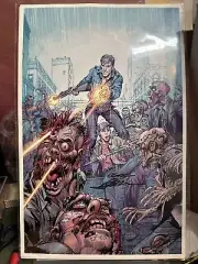 WALKING DEAD ART PRINT - 11x17 - SIGNED by Neal Adams