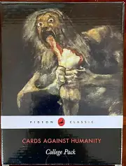 NEW in Unopened Box 2017 CARDS AGAINST HUMANITY College Pack Expansion w Poster