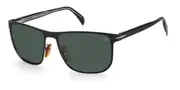 David Beckham DB 1061/S TI7/QT Men's Sunglasses Black Size 58