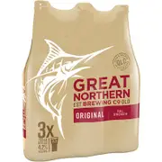 Great Northern Original Lager Bottle 700mL