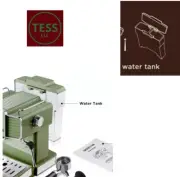 Neretva 1.8L WATER TANK, For Model Espresso Machine: PE3660U, Gray color