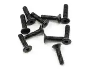 ProTek RC 2.5x10mm "High Strength" Flat Head Screws (10) [PTK-H-2103]