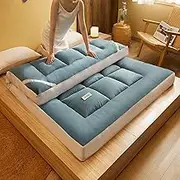 Portable Thickened Breathable Three-Dimensional Futon Mattress Comfortable Foldable Bedroom Camping Accommodation Soft Mattress