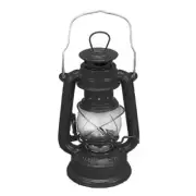 Large Black Railroad Lantern Kerosene