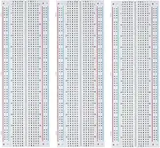 Generic 3 Pcs 830 Point Solderless PCB Breadboard Prototype Compatible with Arduino, Raspberry Pi