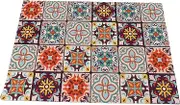 Coffee Mat, Boho Style Rubber Backed Coffee Bar Mat, Fast Water Absorption, for Coffee Station Accessories and Organizer, Fit Coffee Bar Accessories, Bar Mats for Countertop
