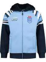 State Of Origin Nsw State Of Origin Youth Jacket, Blue, Size 14