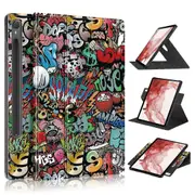 For Samsung Galaxy Tab S9 11-inch Sm-X710 Sm-X716B Sm-X718U Front Support Rotating Style Painted Gra