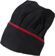 [BESTYASH] Unisex Chef Hat for Restaurant Elegant Waiter Hat with Classic Design Durable Wear Resistant for Kitchen Use Professional Appearance with Stripes