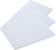 7500Pcs 50 Sheets Small Silver Self-Adhesive Mirror Mosaic Tiles Mirror Tiling Party DIY Decor 10mm x 10mm