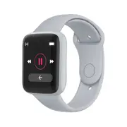 Y68 Smart Watch Men Smartwatch Heart Rate Blood Pressure Sleep Motion Tracking Monitoring Smart Bracelet for Android IOS - gray