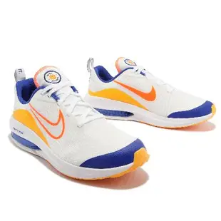 Nike 慢跑鞋 Air Zoom Arcadia 2 GS 大童鞋 女鞋 白 橙 氣墊 FD4637-181