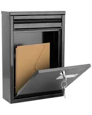 Fresh Fab Finds Lockable Wall Mount Mailbox