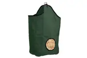 Hay Bag Feeder Hunter Green Horse Cow Alpaca 3 Biscuits