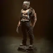 OLD MAN LOGAN 3D print figure 1/6 33cm Model Kit Unpainted Unassembled GK