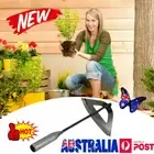 All-steel Hardened Hollow Hoe Handheld Weeding Rake Planting Vegetables Farm DS