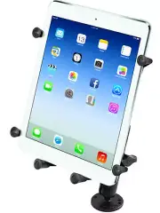 RAM X-Grip Flat Surface/Drill Down Mount - 12"-13" tablets, iPad Pro 12.9, More