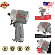 Ergonomic 3/8-Inch Composite Impact Wrench with Jumbo Hammer & 550 ft-lbs Torque
