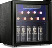 12 Bottle 48 Can Wine Cooler/Cabinet Beverage Refrigerator Mini Fridge Low Noise