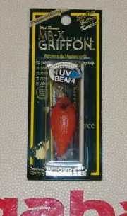 WOW! Megabass MR-X Griffon UV BEAM "UV IMPACT RED" NIP FREE SHIPPING