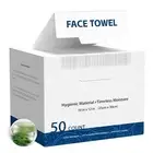 Face Towels, 10” x 12”, Extra Thick Soft and Absorbent, Face Towelettes Dispo...