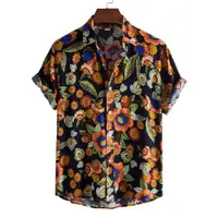 在飛比找ETMall東森購物網優惠-2021 Mens Printed Shirt Hawaii