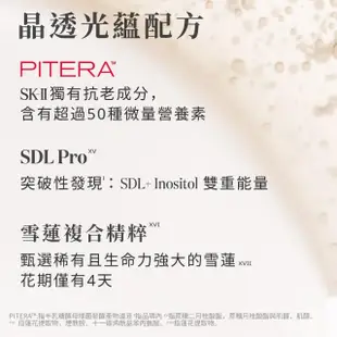 【SK-II】1+1 光蘊臻采煥亮精華50ml+光感煥白CC霜(小燈泡/防曬/母親節送禮首選)