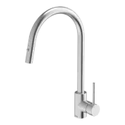 Gareth Ashton 316 Goose Neck Pull Out Kitchen Mixer KTA037-316-BR