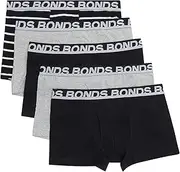 [Generic] 20 X Mens Everyday Trunks Underwear Black Stripe/Grey/Black