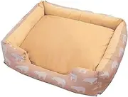 Teddy Kennel Removable and Washable Four Seasons Pet Nest Cat Litter Kennel Dog Mattress (Size : S)