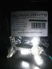 White Spider Light Bulbs Dual Intensity 7440 Rear Brake Stop Tail Lamp Lights