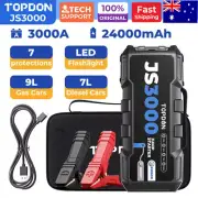 24000mAh USB Car Jump Starter Pack Booster Battery Charger Power Bank 3000A AU