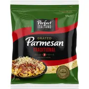 Perfect Italiano Parmesan Cheese Grated 125g