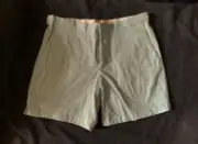 1 CLUB MONACO MEN SIZE 32 AQUA BLUE SHORTS NEW W/O TAG-OXFORD MATERIAL