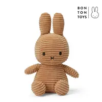 在飛比找momo購物網優惠-【BON TON TOYS】米菲兔燈芯絨填充玩偶-奶茶(23